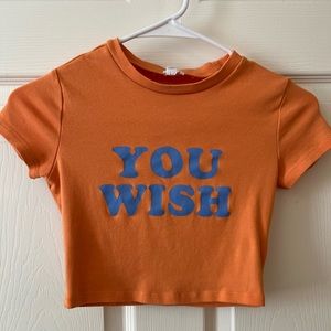 Garage Orange Crop Tee
